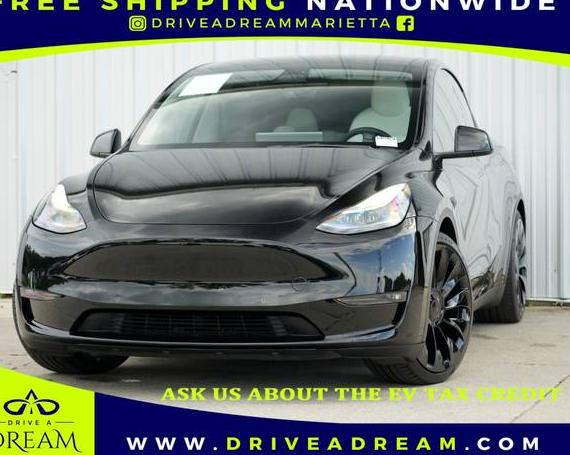 TESLA MODEL Y 2022 7SAYGDEF0NF397434 image